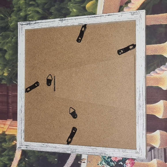 8x8 Angel Walking Over the Ocean Watercolor Art Oil Painting‎ Framed Print - Picture 9 of 11